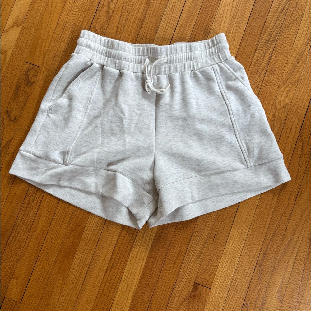 Women's Gray Casual Shorts